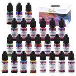 Box of 24 alcohol inks in various colors.