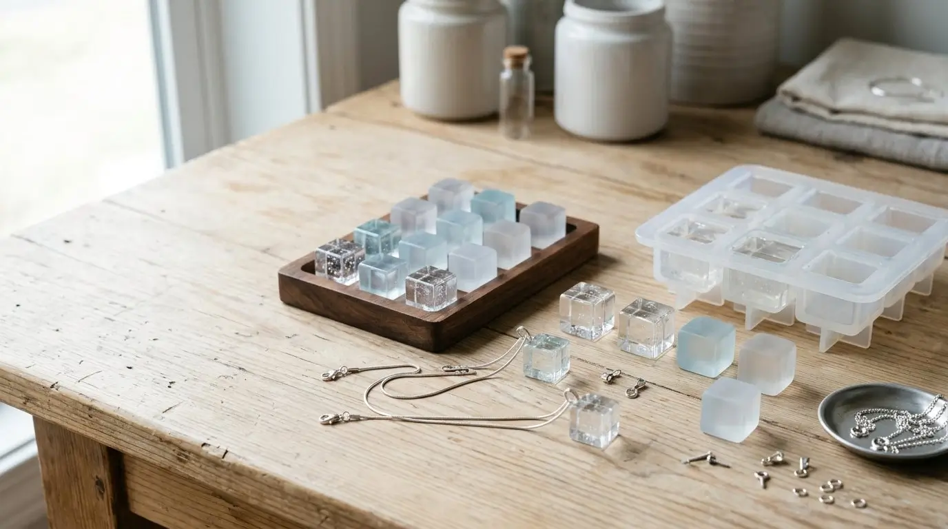 How To Make an Ice Cube Pendant With Resin - Image 0