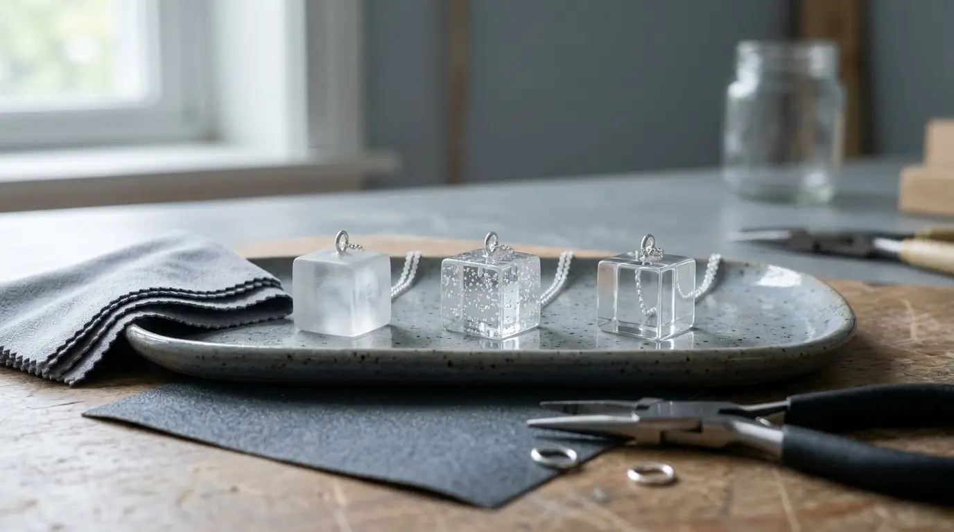 How To Make an Ice Cube Pendant With Resin - Image 5