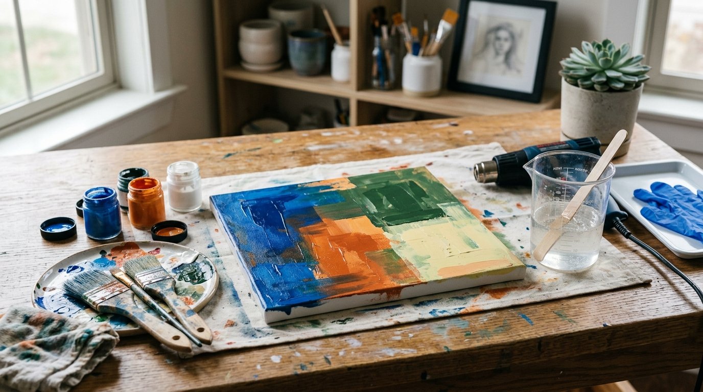 Can You Put Resin Over Acrylic Paint? Tips and Tricks to Achieve a Perfect Finish - Image 1