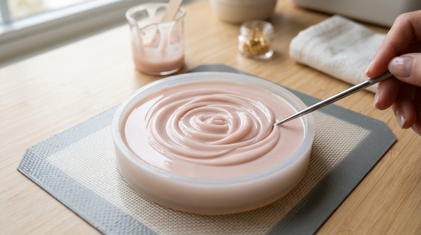 How to Make a Rose Pleated Coaster: Step-by-Step Resin Craft Guide - Image 1