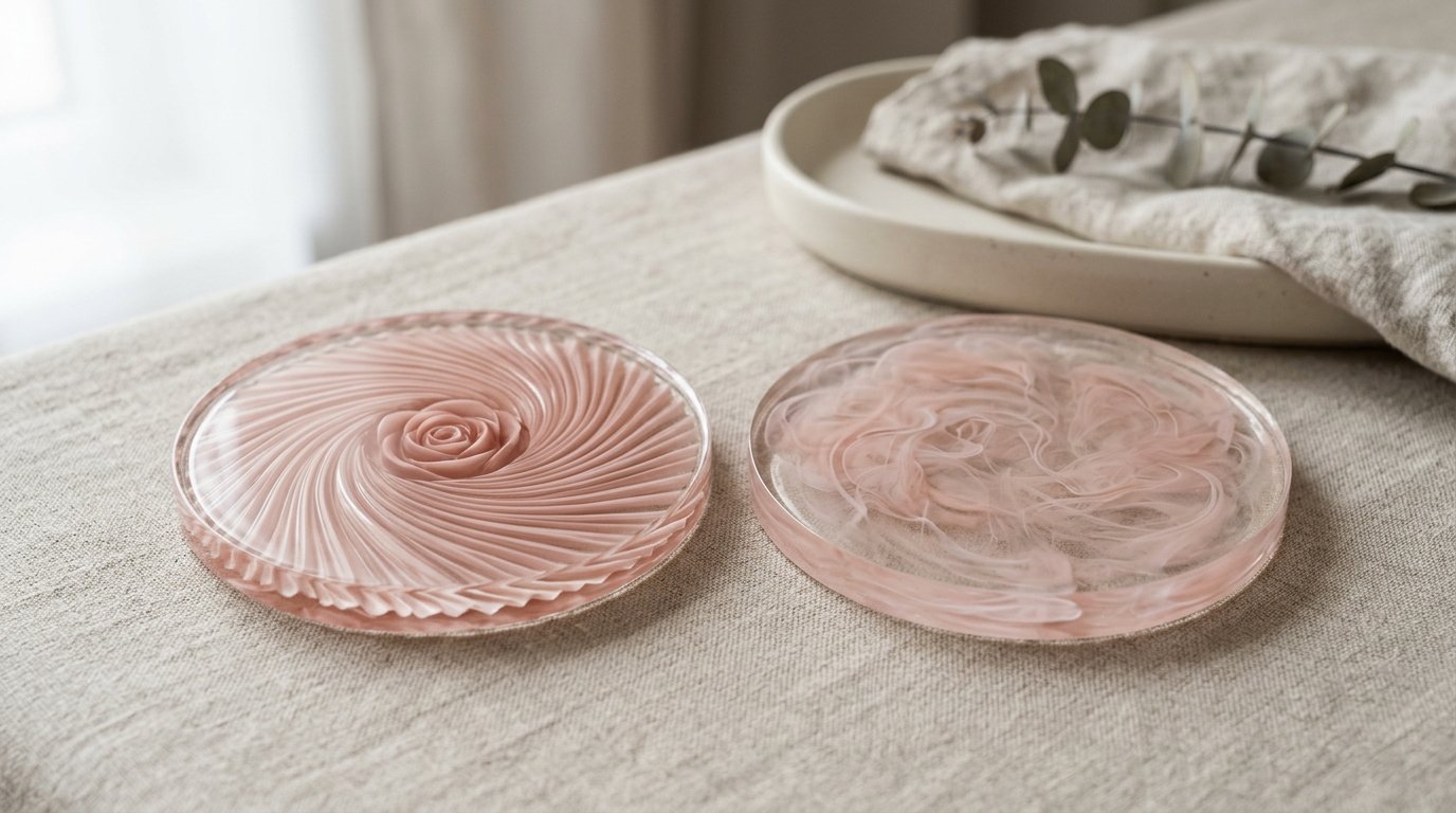 How to Make a Rose Pleated Coaster: Step-by-Step Resin Craft Guide - Image 2