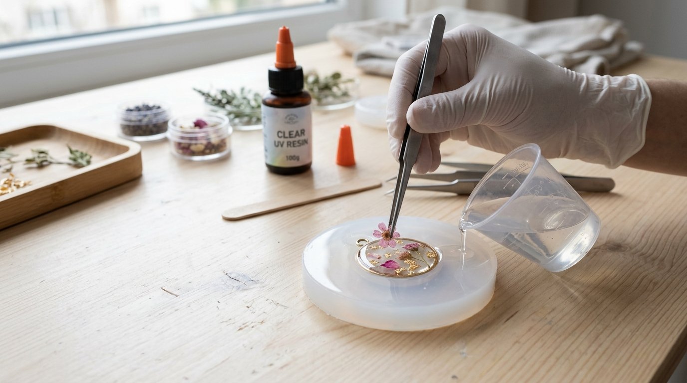 How to Make UV Resin Jewelry Pendants: Easy Step-by-Step Guide - Image 1