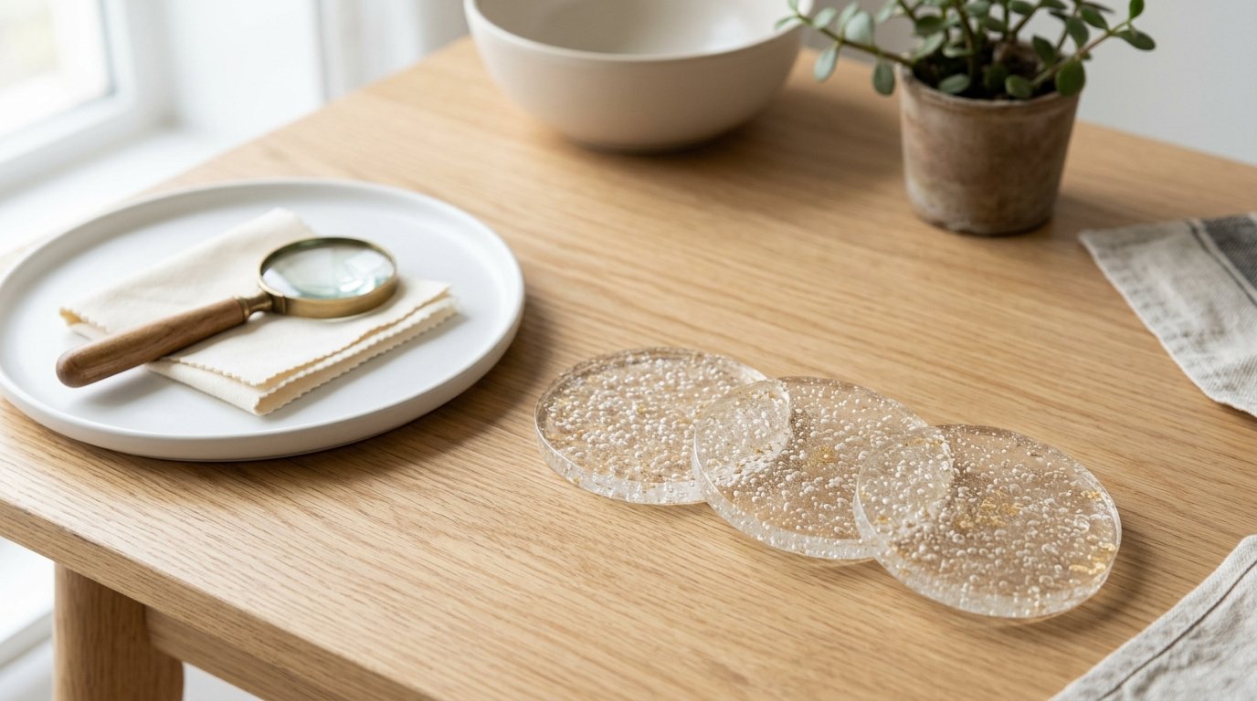 How to Make Air Bubbles Coasters: Easy Resin Craft Tutorial for Beginners - Image 2