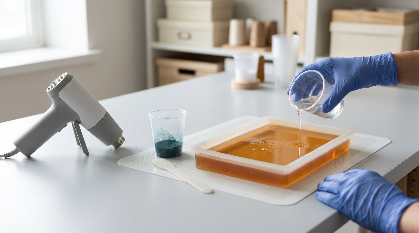 Epoxy Resin Tutorial: Color Mixing and Defoaming Techniques Step by Step - Image 1