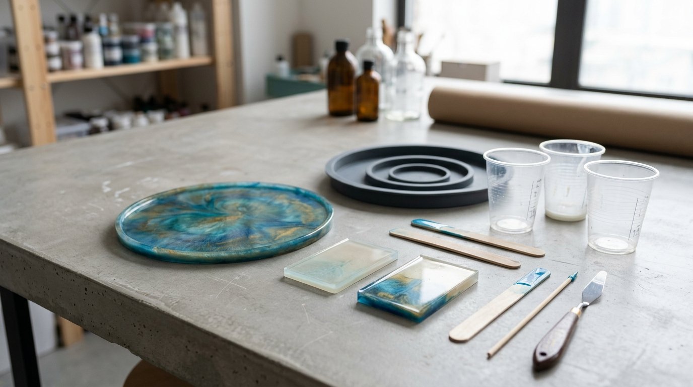 How to Make a Swirling Rose Texture Tray: Step-by-Step Resin Guide - Image 2