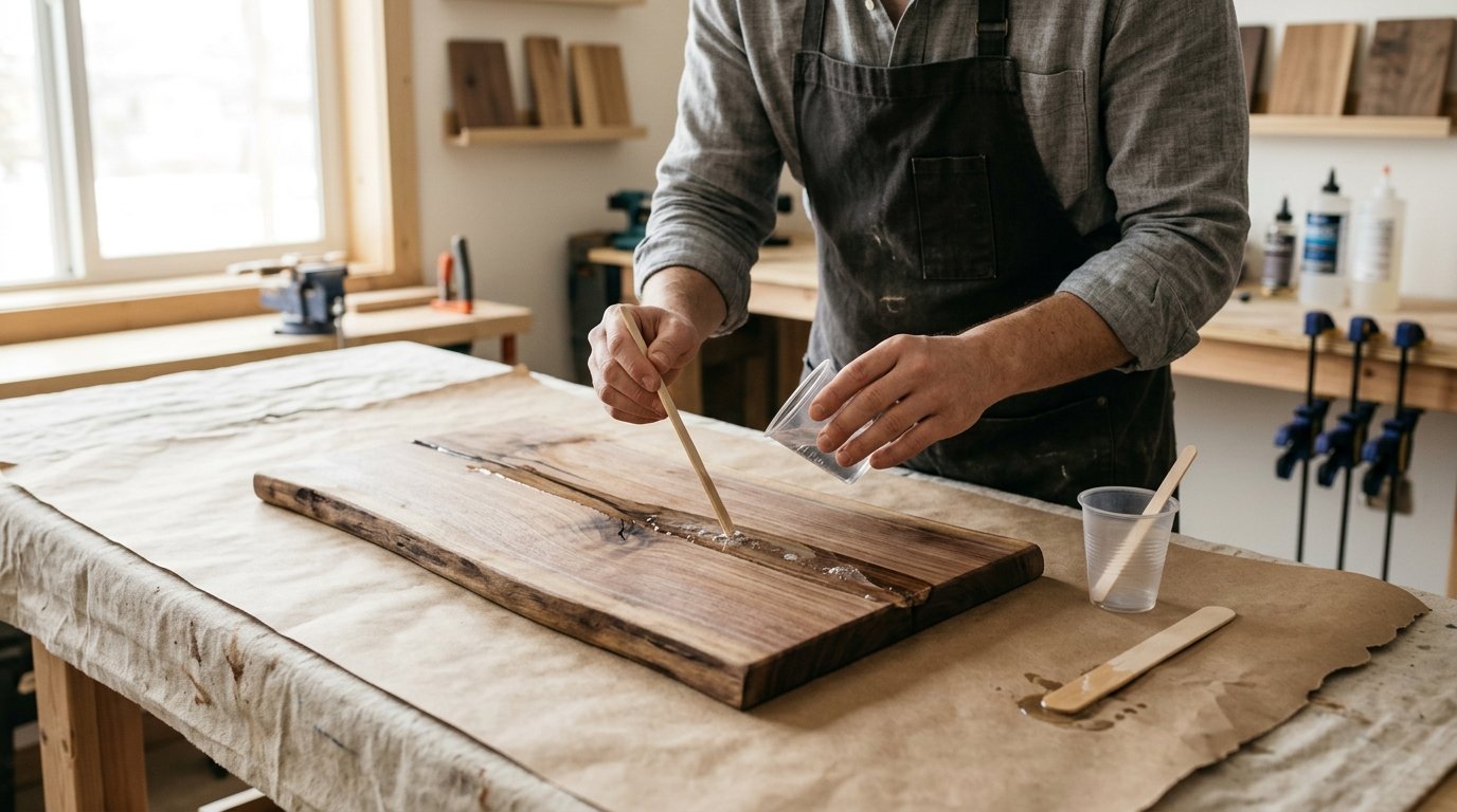 Wood Epoxy Up Your Charcuterie Game With This DIY Resin Hack - Image 1