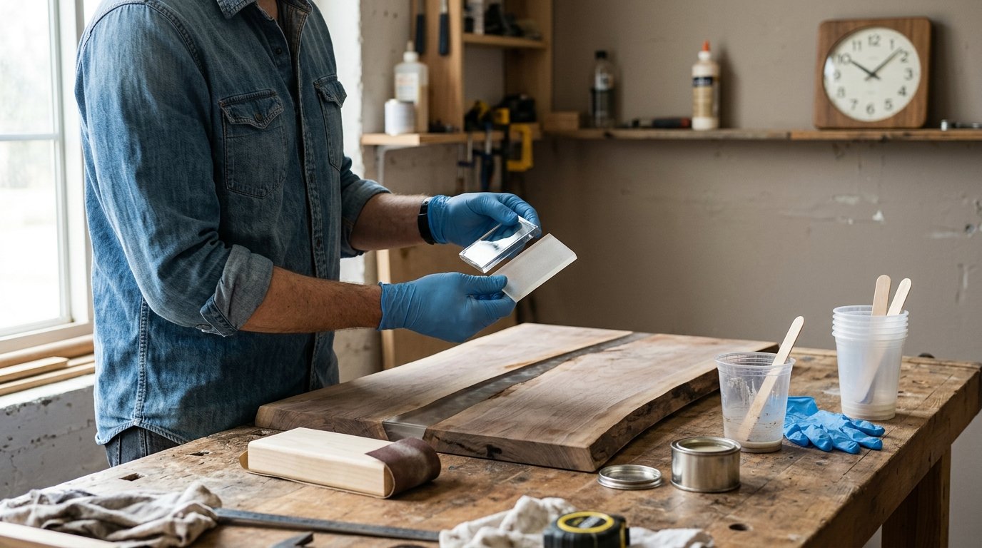 How to Table Top Epoxy Over Deep Pour Epoxy: Step-by-Step Guide - Image 1