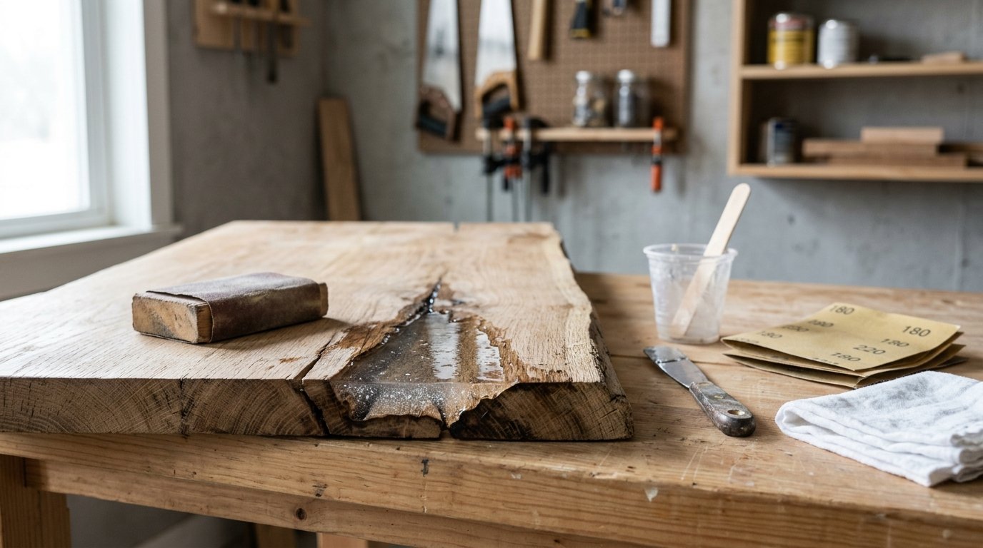 How to Repair Table Tops With Wood Epoxy: A Step-by-Step Guide - Image 1