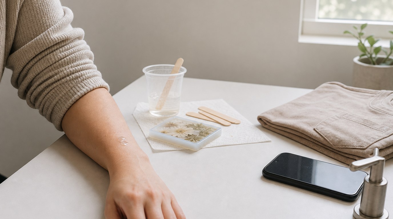 How to Get Resin Off Skin Safely: Step-by-Step Guide - Image 1