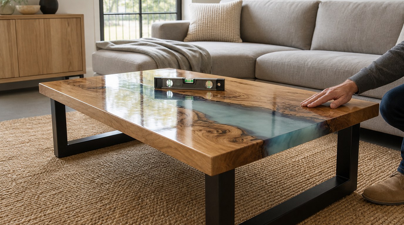 Epoxy Resin Coffee Table Tutorial: Step-by-Step Pouring Guide - Image 2