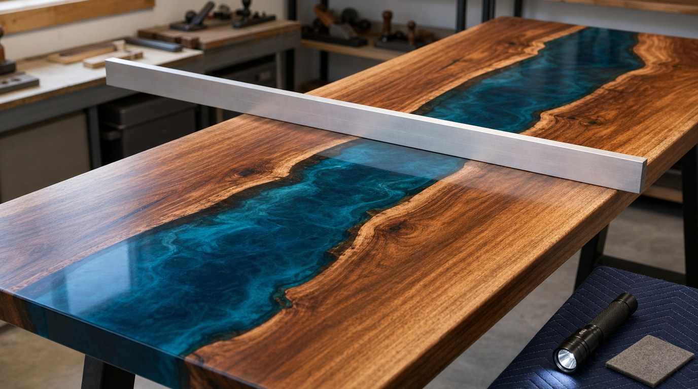DIY River Bar Top: Step-by-Step Guide for Epoxy Resin Furniture - Image 2