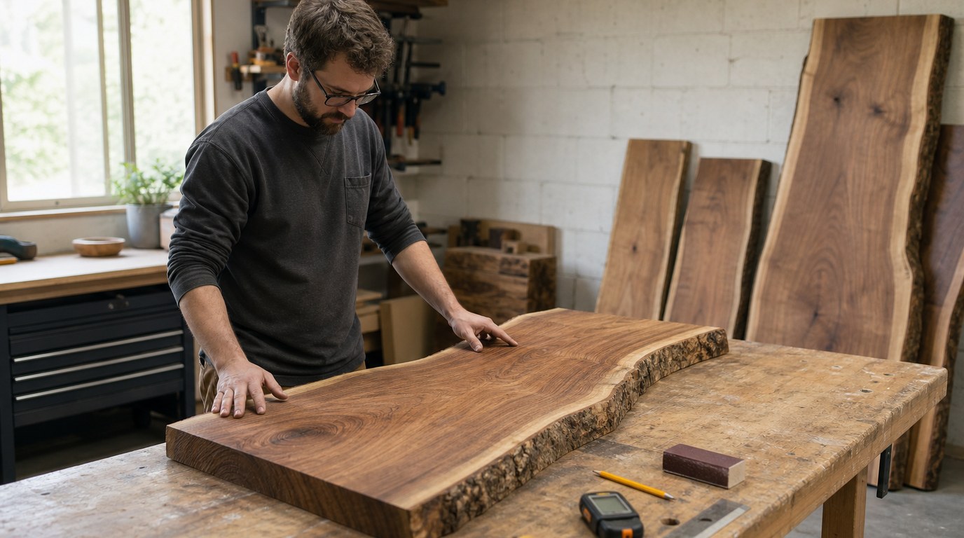 DIY Live Edge Resin Table: Step-by-Step Guide for Beginners - Image 1