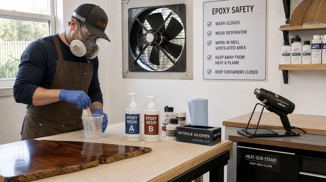DIY Epoxy Wood Gloss Coat: Step-by-Step Guide for a Smooth Finish - Image 2