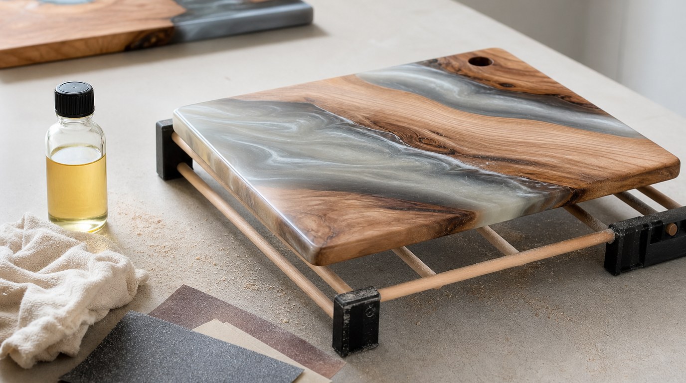 Epoxy Resin Charcuterie Board Tutorial: A Beginner-Friendly Step-by-Step Guide - Image 2