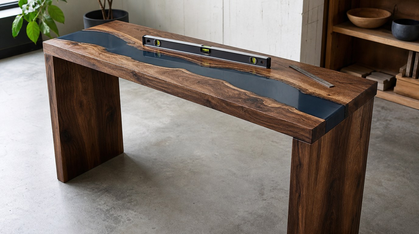 DIY Epoxy River Console Table With TK Fareed: Step-by-Step Build Guide - Image 2