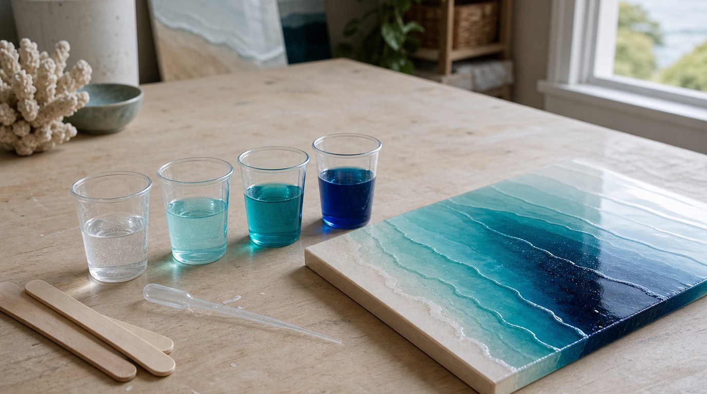 5 Tips for Creating Resin Ocean Waves With Jenna Derrenbacker - Image 1