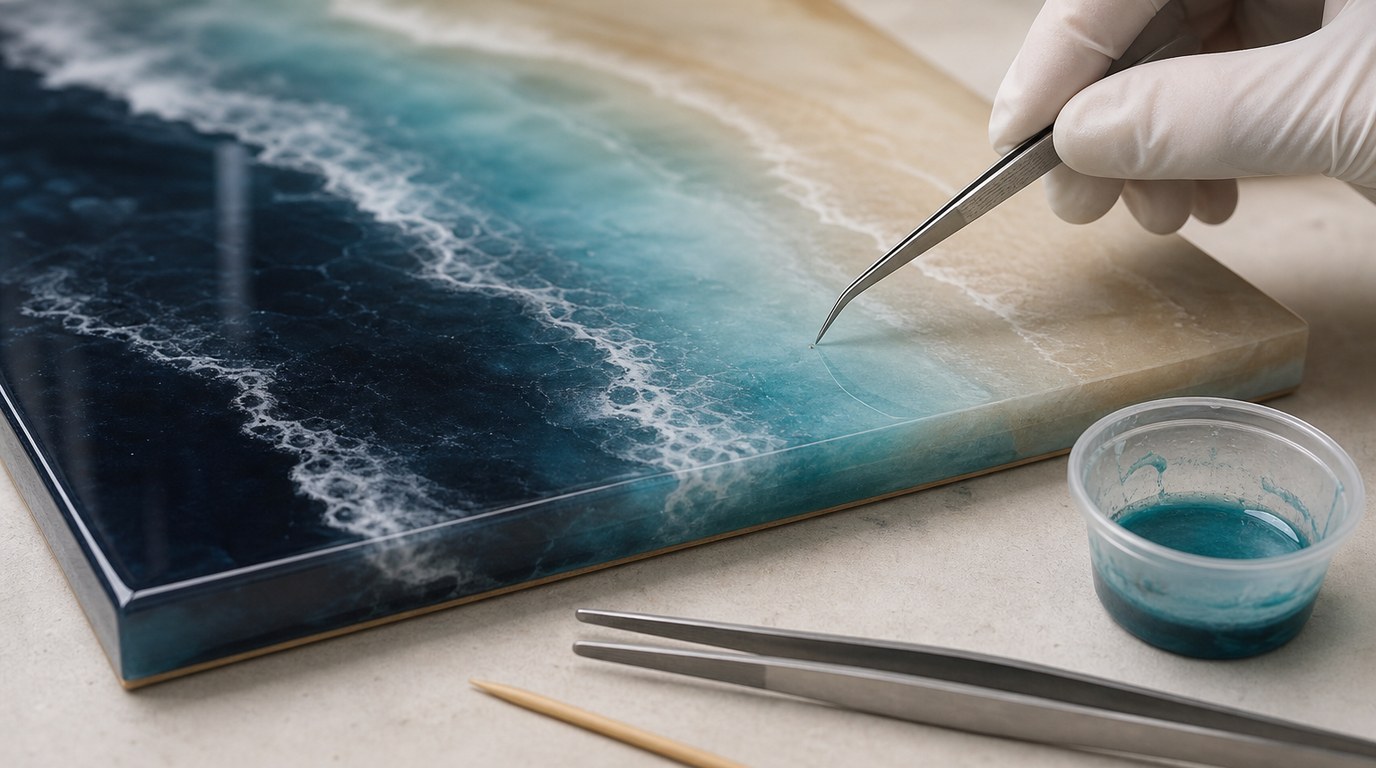 3 Tips to Keep Dust Out of Resin Art While It Cures - Image 2