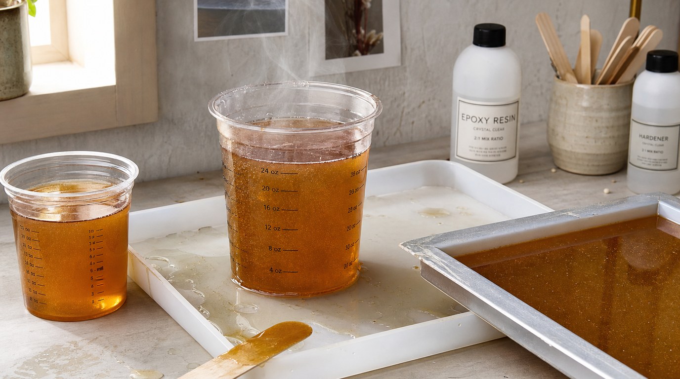 Why Is My Epoxy Resin Hot and Smoking? Safety Steps and Causes - Image 1