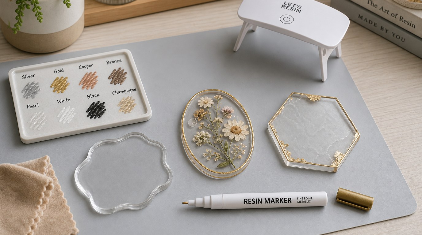 Resin Marker Tutorial: How to Draw and Seal Designs - Image 1