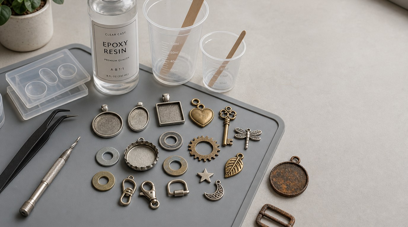 Resin Metal Tutorial: How to Prep, Pour, and Cure Mixed Media Pieces - Image 1