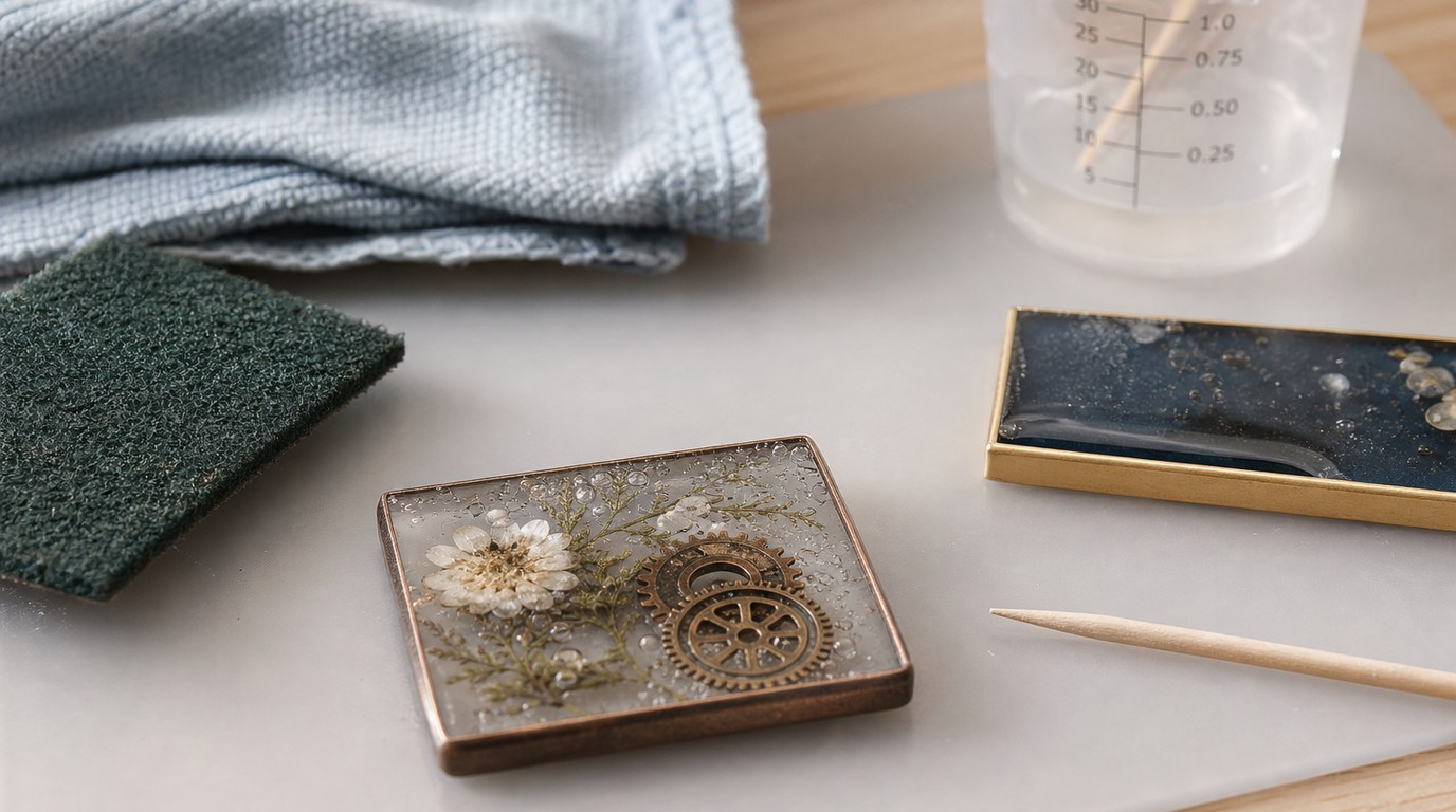 Resin Metal Tutorial: How to Prep, Pour, and Cure Mixed Media Pieces - Image 2