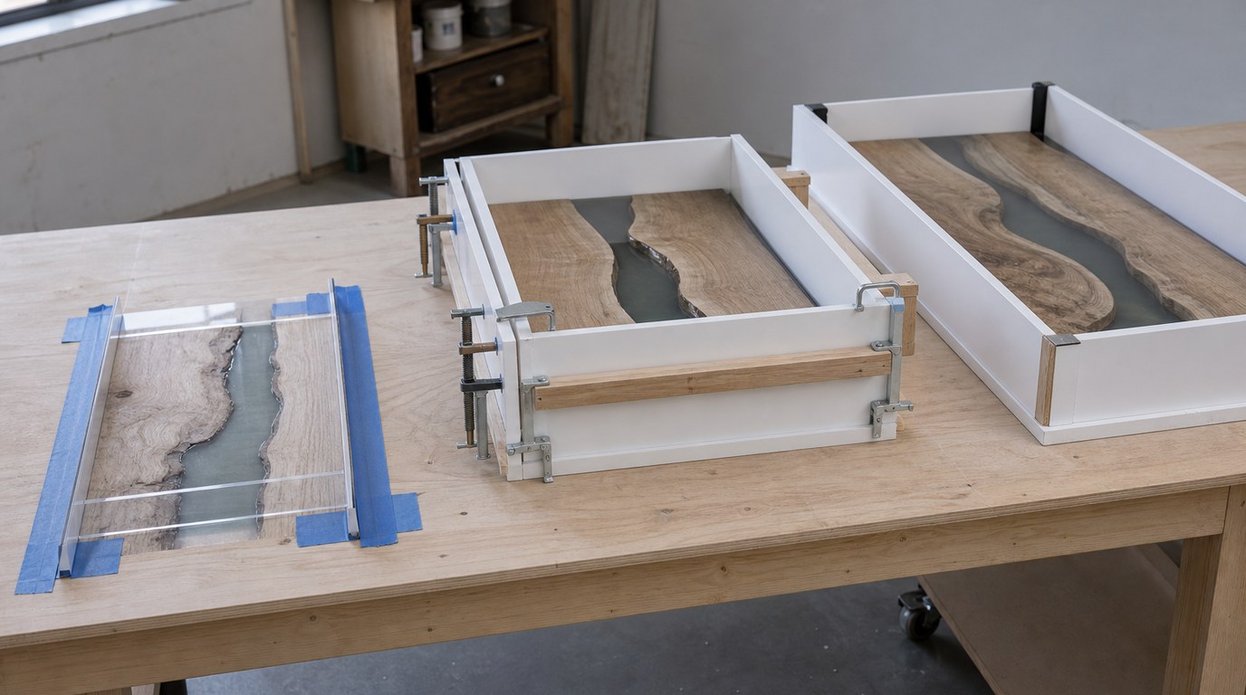 Build a Resin Dam for Thick Pours: Step-by-Step Guide - Image 1