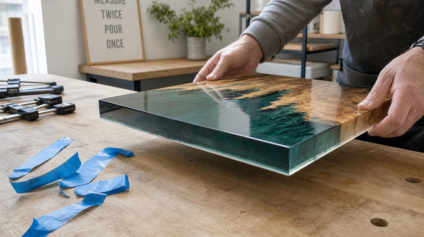 Build a Resin Dam for Thick Pours: Step-by-Step Guide - Image 2